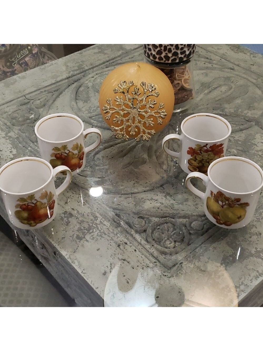 winterling Bavaria (1960) Fine Porcelain Cups